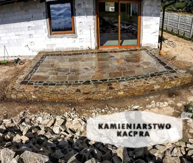 Tarasy wykonane przez Kamieniarstwo Kacpra